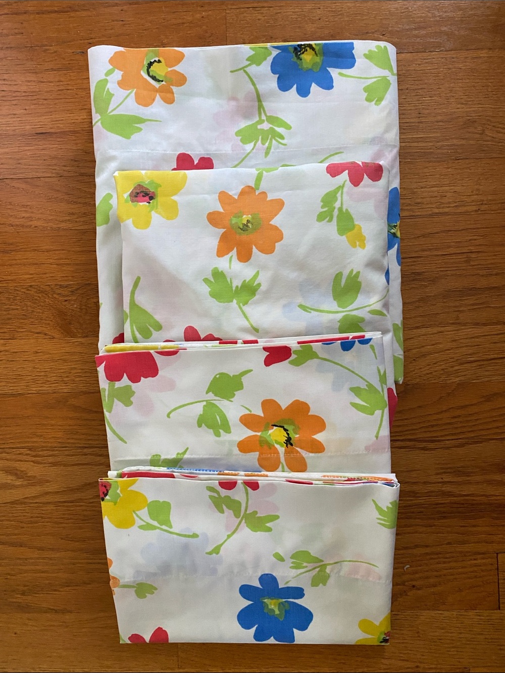VTG Floral Bedsheets Double Size Set